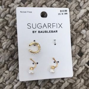 SIGARFIX by Baublebar pearl earrings